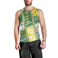 Pitcairn Islands Christmas Men Tank Top Festive Beach Vibes LT05 - Polynesian Pride