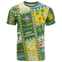 Pitcairn Islands Christmas T Shirt Festive Beach Vibes LT05 Colorful - Polynesian Pride