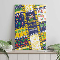 Tokelau Christmas Canvas Wall Art Festive Beach Vibes - Polynesian Pride