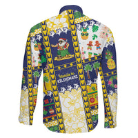 Tokelau Christmas Family Matching Mermaid Dress and Hawaiian Shirt Festive Beach Vibes - Polynesian Pride