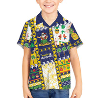 Tokelau Christmas Family Matching Summer Maxi Dress and Hawaiian Shirt Festive Beach Vibes - Polynesian Pride