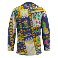Tokelau Christmas Hockey Jersey Festive Beach Vibes LT05 - Polynesian Pride