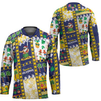 Tokelau Christmas Hockey Jersey Festive Beach Vibes LT05 - Polynesian Pride