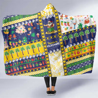 Tokelau Christmas Hooded Blanket Festive Beach Vibes LT05 One Size Colorful - Polynesian Pride