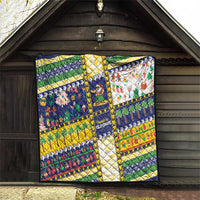 Tokelau Christmas Quilt Festive Beach Vibes - Polynesian Pride