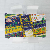 Tokelau Christmas Tablecloth Festive Beach Vibes LT05 Colorful - Polynesian Pride