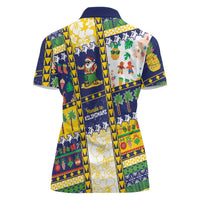 Tokelau Christmas Women Polo Shirt Festive Beach Vibes LT05 - Polynesian Pride
