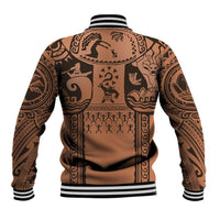 Polynesia Maui Tattoo Inspired Cosplay Costume Baseball Jacket LT05 - Polynesian Pride