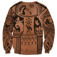 Polynesia Maui Tattoo Inspired Cosplay Costume Sweatshirt
