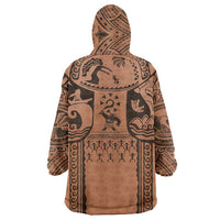 Polynesia Maui Tattoo Inspired Cosplay Costume Wearable Blanket Hoodie LT05 - Polynesian Pride