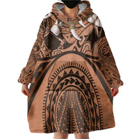Polynesia Maui Tattoo Inspired Cosplay Costume Wearable Blanket Hoodie LT05 - Polynesian Pride