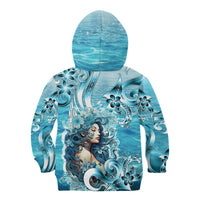 Hawaii Namaka Goddess Of The Sea Kid Hoodie Polynesian Style LT05 - Polynesian Pride
