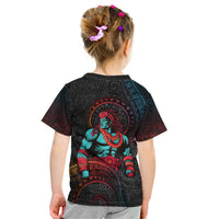 Hawaiian Demigod Maui Kid T Shirt Polynesian Mythology LT05 - Polynesian Pride