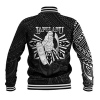 Philippines Tribal Baseball Jacket King Lapu Lapu Black Version