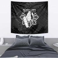 Philippines Tribal Tapestry King Lapu Lapu Black Version