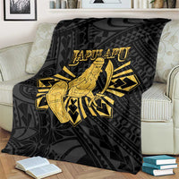 Philippines Tribal Blanket King Lapu Lapu Gold Version