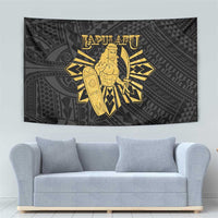 Philippines Tribal Tapestry King Lapu Lapu Gold Version