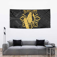 Philippines Tribal Tapestry King Lapu Lapu Gold Version