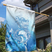 Mother's Love Is Deeper Than Ocean Garden Flag Polynesian Style LT05 - Polynesian Pride
