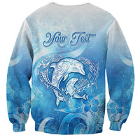 Mother's Love Is Deeper Than Ocean Sweatshirt Polynesian Style LT05 - Polynesian Pride