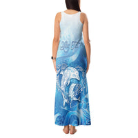Mother's Love Is Deeper Than Ocean Tank Maxi Dress Polynesian Style LT05 - Polynesian Pride