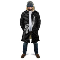 Personalised New Zealand Chur Bro Cloak Maori Koru With Silver Fern LT05 - Polynesian Pride