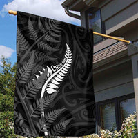 New Zealand Chur Bro Garden Flag Maori Koru With Silver Fern LT05 - Polynesian Pride