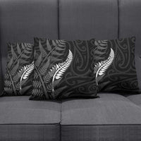 New Zealand Chur Bro Pillow Cover Maori Koru With Silver Fern LT05 - Polynesian Pride