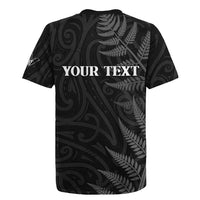 Personalised New Zealand Chur Bro Rugby Jersey Maori Koru With Silver Fern LT05 - Polynesian Pride