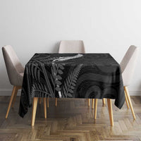 New Zealand Chur Bro Tablecloth Maori Koru With Silver Fern LT05 - Polynesian Pride