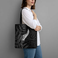 New Zealand Chur Bro Tote Bag Maori Koru With Silver Fern LT05 - Polynesian Pride