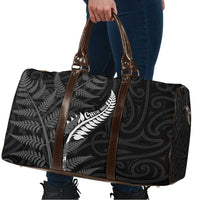 New Zealand Chur Bro Travel Bag Maori Koru With Silver Fern LT05 - Polynesian Pride