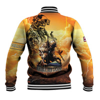 Hawaii Memorial Day Baseball Jacket Remember Their Sacrifice LT05 - Polynesian Pride