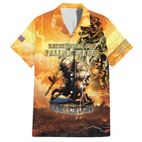 Hawaii Memorial Day Family Matching Short Sleeve Bodycon Dress and Hawaiian Shirt Remember Their Sacrifice