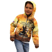 Hawaii Memorial Day Kid Hoodie Remember Their Sacrifice LT05 - Polynesian Pride