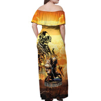 Hawaii Memorial Day Off Shoulder Maxi Dress Remember Their Sacrifice