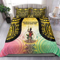 Vanuatu Independence Day Bedding Set The Untouched Paradise