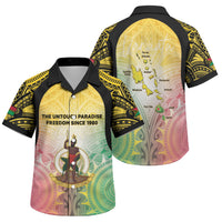 Vanuatu Independence Day Family Matching Tank Maxi Dress and Hawaiian Shirt The Untouched Paradise LT05 Son's Shirt Colorful - Polynesian Pride