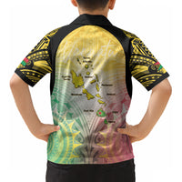 Vanuatu Independence Day Kid Hawaiian Shirt The Untouched Paradise LT05