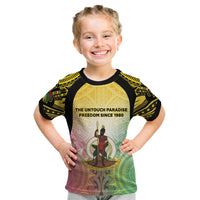 Vanuatu Independence Day Kid T Shirt The Untouched Paradise