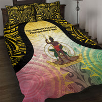 Vanuatu Independence Day Quilt Bed Set The Untouched Paradise