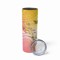 Vanuatu Independence Day Skinny Tumbler The Untouched Paradise