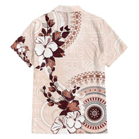Bula Fiji Language Week Hawaiian Shirt Fijian Tapa Pattern With Tagimoucia Flower