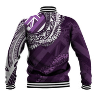 Hawaii Queen Liliuokalani Baseball Jacket Hawaiian Maile Lei Flag Style LT05 - Polynesian Pride