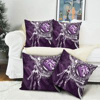 Hawaii Queen Liliuokalani Pillow Cover Hawaiian Maile Lei Flag Style LT05 - Polynesian Pride
