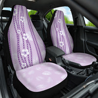 Hawaii Queen Liliuokalani Car Seat Cover Lavender Lei Pua Kalaunu LT05 One Size Lavender - Polynesian Pride