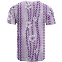 Hawaii Queen Liliuokalani T Shirt Lavender Lei Pua Kalaunu LT05 - Polynesian Pride