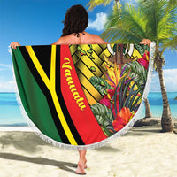 Vanuatu Constitution Day Beach Blanket Long Live Vanuatu LT05 - Polynesian Pride