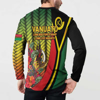 Vanuatu Constitution Day Button Sweatshirt Long Live Vanuatu LT05 - Polynesian Pride