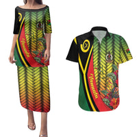 Vanuatu Constitution Day Couples Matching Puletasi and Hawaiian Shirt Long Live Vanuatu LT05 Colorful - Polynesian Pride